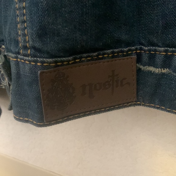 Mens Jean Sweatshirt Jacket - Picture 3 of 4